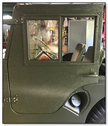 Fitting the doors on