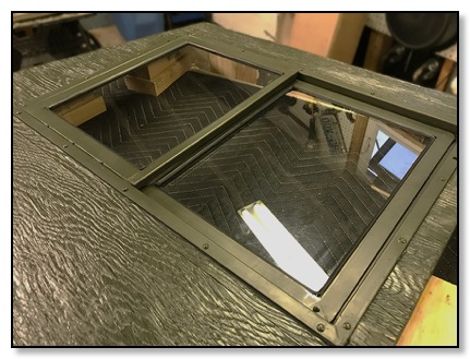 Glass back in driver side door