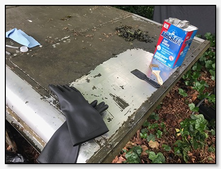 Removing old paint