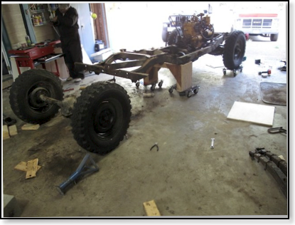 Removing Rear End